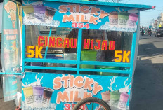 Segarnya Es Cincau Hijau Khas Lubuk Linggau, Minuman Tradisional yang Tetap Diminati