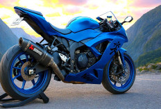 Pre-Order Eksklusif! Segini Harga dan Pajak Motor Kamasaki Ninja ZX-6R 2025 Terbaru