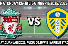 Prediksi Liverpool vs Leeds United, Liga Inggris 2025/2026, Matchday ke-19, Live di Mana?