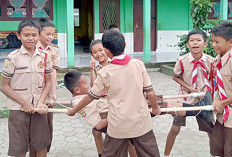 SDN 55 Lubuklinggau Unggulkan Ekstrakurikuler Pramuka, INI Manfaatnya