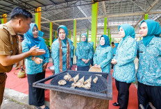 Pj Ketua TP PKK Muba Berharap Desa Lumpatan Raih Nilai Terbaik 