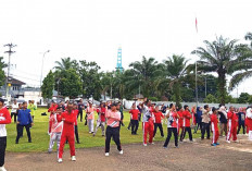 Kemenag Mura Gelar Kick Off HAB ke-80 dengan Senam Sehat Bersama