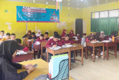 Hadapi Ujian TKA, Siswa Kelas VI SDN 32 Lubuk Linggau Semangat Ikuti Les Tambahan 