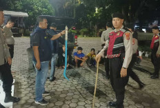 8 Remaja di Lubuk Linggau dan 1 Sajam Sepanjang 1,5 Meter Diamankan Polisi