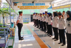 Kalapas Narkotika Muara Beliti Ingatkan Pegawai Soal Tanggung Jawab dan Etos Kerja 
