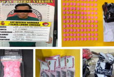 Pria Pengangguran Di Lubuk Linggau Diamankan Polisi Hendak Edarkan Pil Ekstasi di Patok Besi