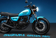 Segini Harga dan Pajak Motor Suzuki GN125 ABS 2025, Motor Nyaris Menyamai Yamaha RX King