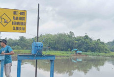 Petani Berharap Pengerjaan Perbaikan Saluran Irigasi Air Satan Musi Rawas Cepat Selesai