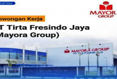 Lowongan Kerja Terbaru 2024 PT Tirta Fresindo Jaya (Mayora Group), Tersedia 3 Posisi Jabatan!