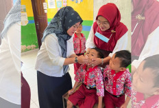 SDN 8 Lubuklinggau Dukung Program Pemkot Sukseskan PIN Polio