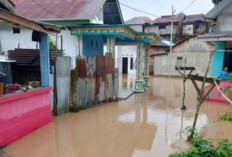 Hujan Deras Selama 2Jam, 31 Rumah Warga di Lubuk Linggau Terendam Banjir