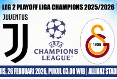 Misi Mustahil Bianconeri, Prediksi Juventus vs Galatasaray, Playoff Liga Champions 2025/2026, Leg 2