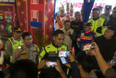 Pastikan Perayaan Natal Aman dan Kondusif, Polres Lubuk Linggau Lakukan Patroli Besar 