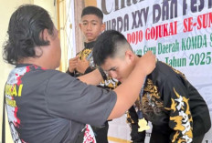 Luar Biasa Siswa SMPN 7 Lubuk Linggau Borong 20 Medali Karate, ini Kiat Suksesnya
