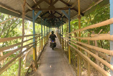 Jembatan Penghubung Kelurahan Dempo – Karya Bakti Lubuklinggau Butuh Perhatian