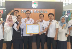 Dinsos Lubuk Linggau Dapat Penghargaan Organisasi Penyelenggara Pelayanan Publik dengan Predikat Sangat Baik