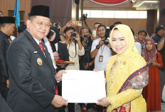 Winasta Ayu Duri, ST, MM Resmi Jabat Anggota DPRD Kota Lubuk Linggau Periode 2024-2029