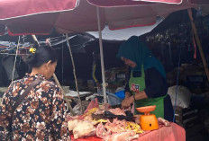 Harga Ayam Potong Glowing di Pasar Inpres Rp38 Ribu Per Kg