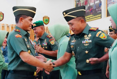 87 Prajurit TNI Kodim 0415 Jambi Naik Pangkat Oktober 2024