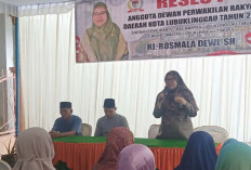 Anggota DPRD Lubuk Linggau Rosmala Dewi Reses I 2026, Warga Usul Dibangun Gapura di Kelurahan Taba Lestari