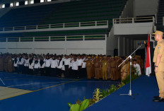 Acara Sertijab Berlangsung Khidmat, Wali Kota Tekankan Disiplin Pegawai