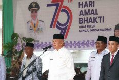 Upacara Peringatan HAB Ke 79 Kemenag Mura Sukses Digelar. Rajut Tali Kasih dengan Purna Bakti