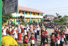SDN 44 Lubuk Linggau Peringati Hari Anak Nasional dengan Semangat Senam Ceria 