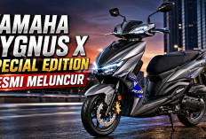 Yamaha Cygnus X Special Edition Resmi Meluncur, Tampil Lebih Sporty dengan Sentuhan Premium
