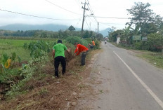  Jaga Kebersihan Lingkungan, Pemdes Wonokerto Musi Rawas Rutin Lakukan Kegiatan Jumat Bersih