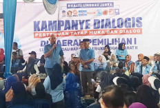 Tak Surutkan Semangat Masyarakat Datang Kampanye YOK teRUS, Menang Linggau Juara di Pelita Jaya