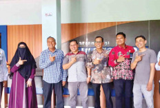 Jajaran Lapas Narkotika Kelas IIA Muara Beliti Bertamu ke Harian Pagi Linggau Pos, Sampaikan Hal Penting Ini