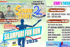 BURUAN! Silampari Fun Run 2025 Perpanjang Masa Pendaftaran 31 Januari 2025, Antusias Masyarakat Masih Tinggi