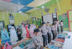 TK Islam Mardhotillah 1 Lubuk Linggau Biasakan Sholat Dhuha Berjamaah Setiap Hari