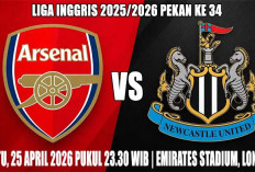 Rebut Kembali Puncak!, Prediksi Arsenal vs Newcastle United, Liga Inggris 2025/2026, Pekan 34, Cek Jam Tayang 