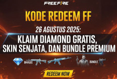 Kode Redeem FF 26 Agustus 2025: Klaim Diamond Gratis, Skin Senjata, dan Bundle Premium