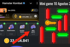 Update Terbaru Kunci Mini Game Hamster Kombat Hari Ini 10 Agustus 2024, Ikuti Polanya Dalam Waktu 30 Detik