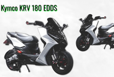 Kymco KRV 180 EDDS Mampu Saingi Yamaha Aerox dan Honda PCX dengan Mesin yang Lebih Jos