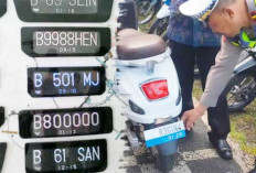 7 Plat nomor Kendaraan yang Menyalahi Aturan Lalu Lintas, Cek Kendaraanmu Seperti Inikah