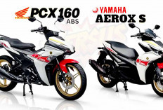 Yamaha Aerox 2024 Jadi Pesaing Honda PCX 160, Adu Gengsi di Skutik Bongsor