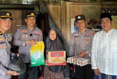 Polres Musi Rawas, Kembali Salurkan Bantuan Sembako Melalui Giat Sahabat Binmas dan Mang Beliti
