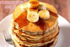 Resep Pancake Pisang Madu Makanan viral Anak milenial 2024 Yang Gampang Dibuat