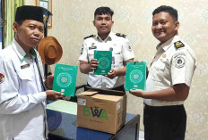 Lapas Narkotika Kelas IIA Muara Beliti Terima Bantuan Al-Qur’an dari BWA