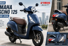 Intip Bocoran Yamaha Fascino 125 Hybrid 2026, Tampil Lebih Modern dengan Fitur Canggih
