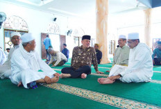 Safari Jumat ke Masjid Al Karim Balai Agung Sekayu, ini Pesan yang Disampaikan Pj Bupati Muba