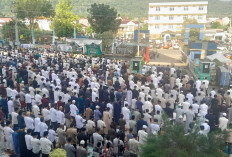 Idulfitri 1447 H Warga Muhammadiyah Lubuk Linggau Antusias Sambut Hari Kemenangan