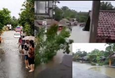 Hujan Semalaman Sukakarya Kembali Banjir, Akses Jalan Menuju Pali Ditutup Sementara 