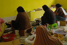 Banyak Peminat, Tapi Produksi Emping Jagung dan Salai Pisang di Musi Rawas Terkendala