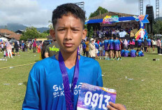 Cerita Siswa SMPN H Wukir Sari Antusias Ikut Run Sumsel Bukit Botak 5K, Berharap Tahun Depan Bisa Ikut Lagi