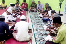 Isi Waktu di Bulan Ramadan, Warga Binaan Lapas Narkotika Kelas IIA Muara Beliti Tadarus Al Quran