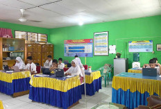 Antusiasme Siswa Kelas VI SDN 55 Lubuk Linggau Ikuti Simulasi Ujian TKA